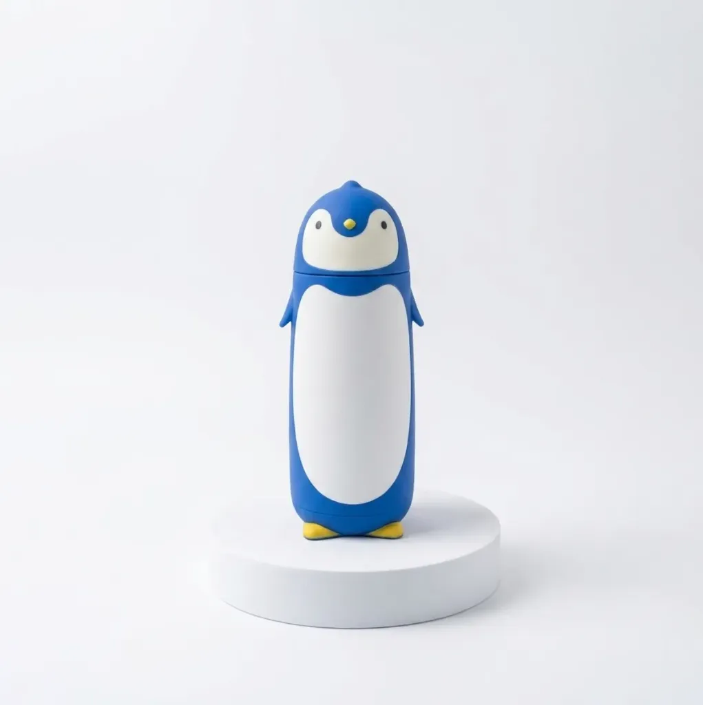 [W243/YFQ-15272] VACUUM BOTTLE PENGUIN 300ML