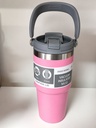 VACUUM INSULATED MUG XLARGE PINK 600 ML