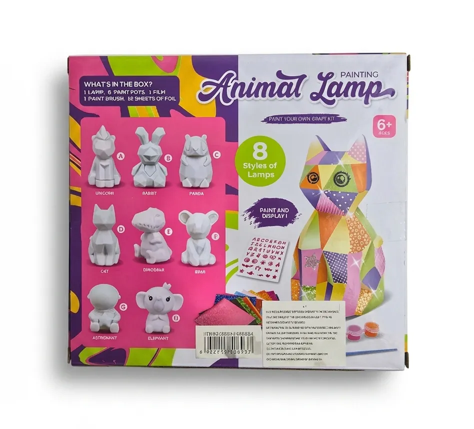 PAINTING ANIMAL LAMP