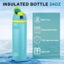 VACCUM BOTTLE Turquoise 700 ML