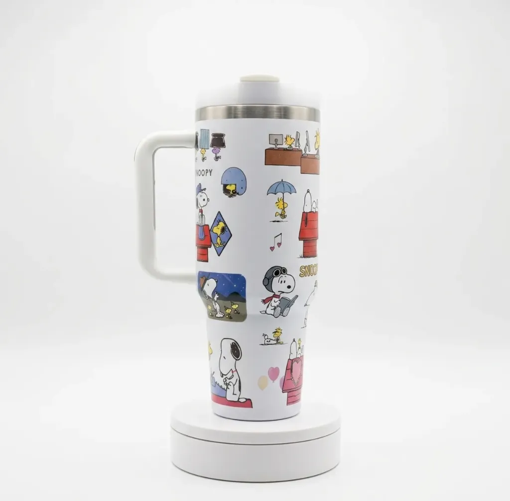 VACUUM INSULATED MUG 30 OZ SNOOPY