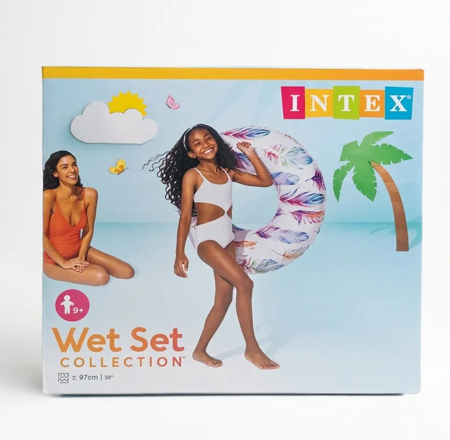 [58263int] (INTEX)TUBES TRANSPARENT 97 CM