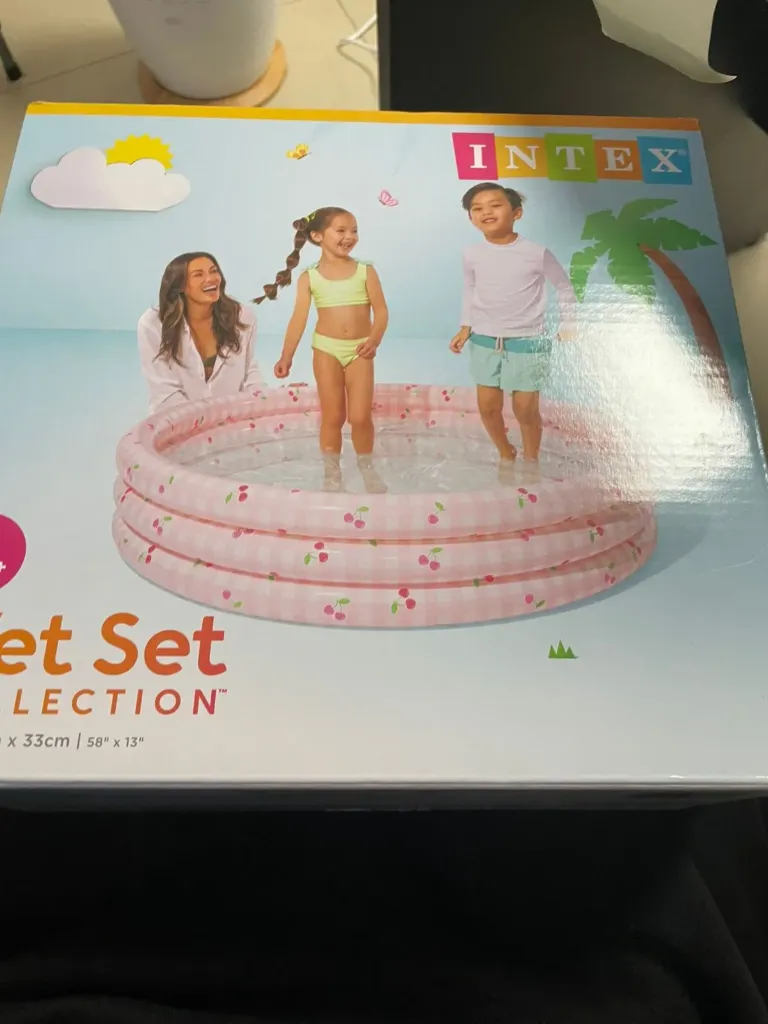 [58432int] (INTEX) ZESTY CHERY POOL 147x33 CM