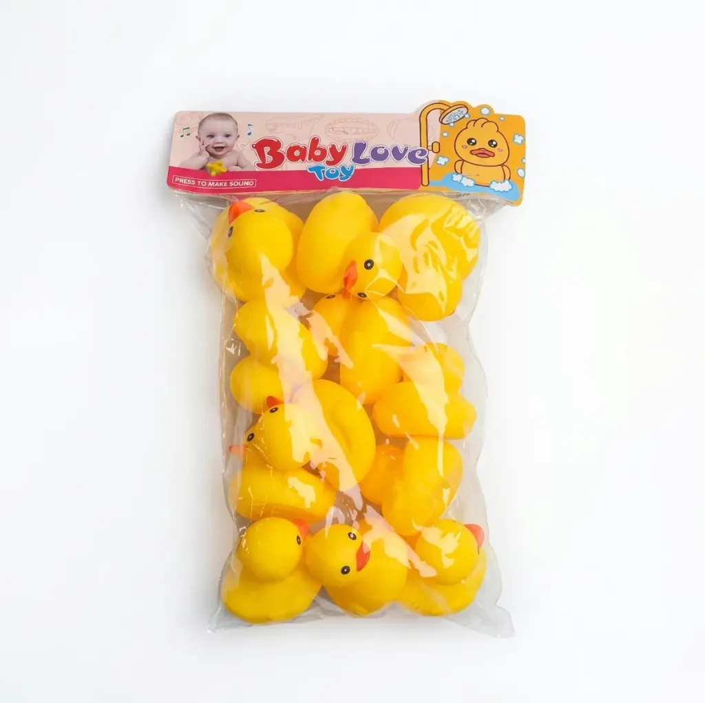 [3221712] 12PCS VINYL DUCKS