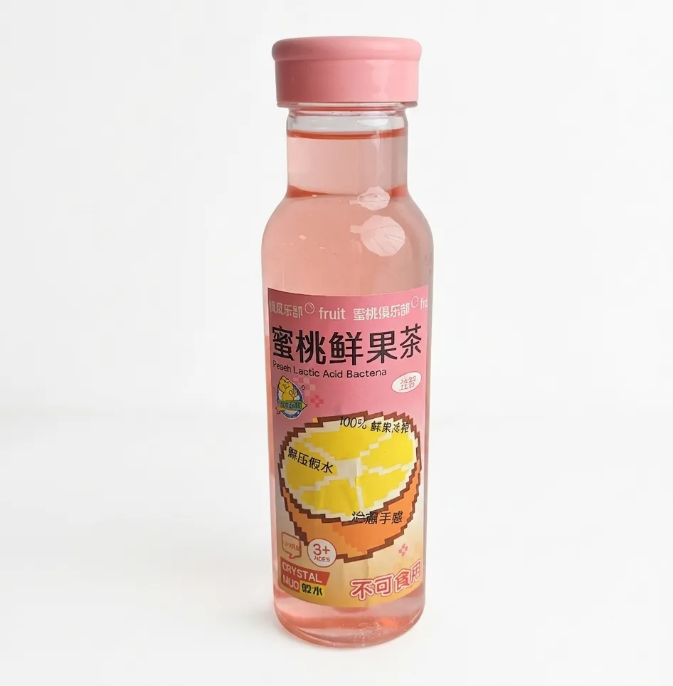 RYN Slime Clay Bottle with Glitter 18.5 X 5 CM (Pink)