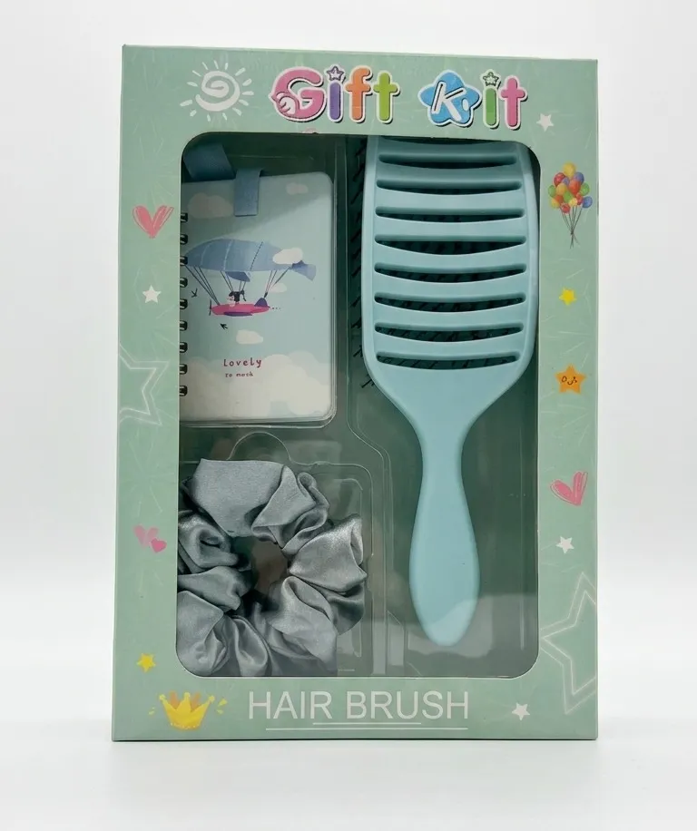 HAIR BRUSH GIFT KIT + MIRROR
