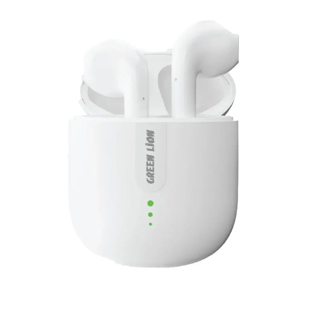 Green Lion EARBUDS ATLANTA WHITE