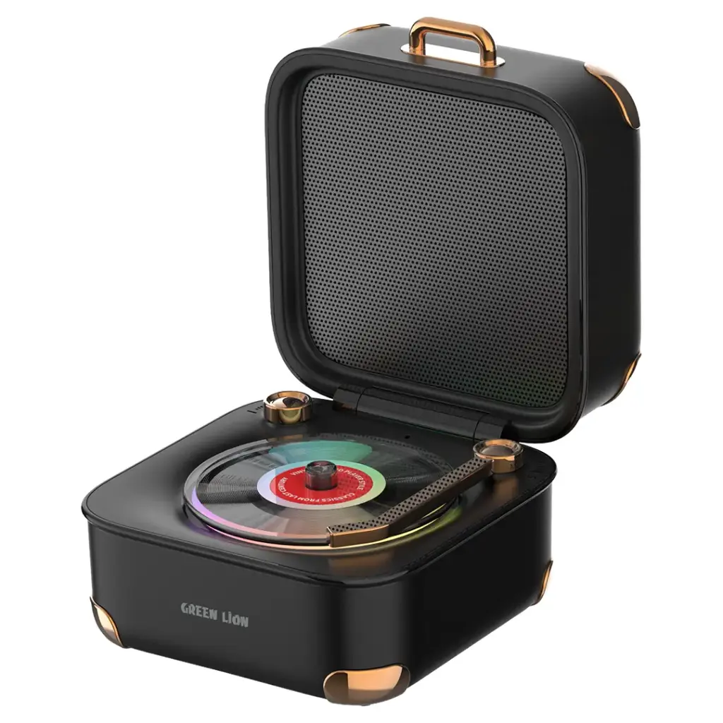 Green Lion GRAMO VINYL WIRLESS SPEAKER BLACK