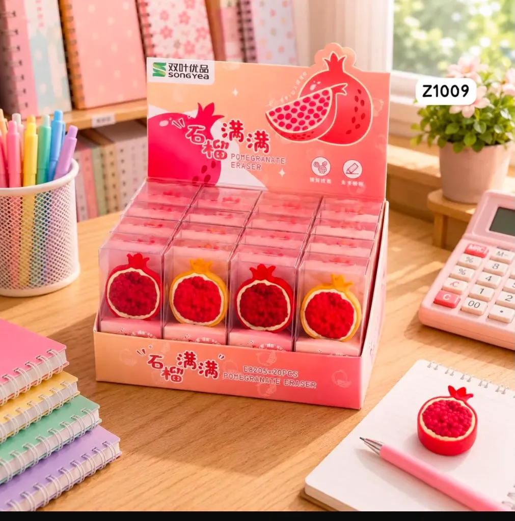 POMEGRANETE ERASER