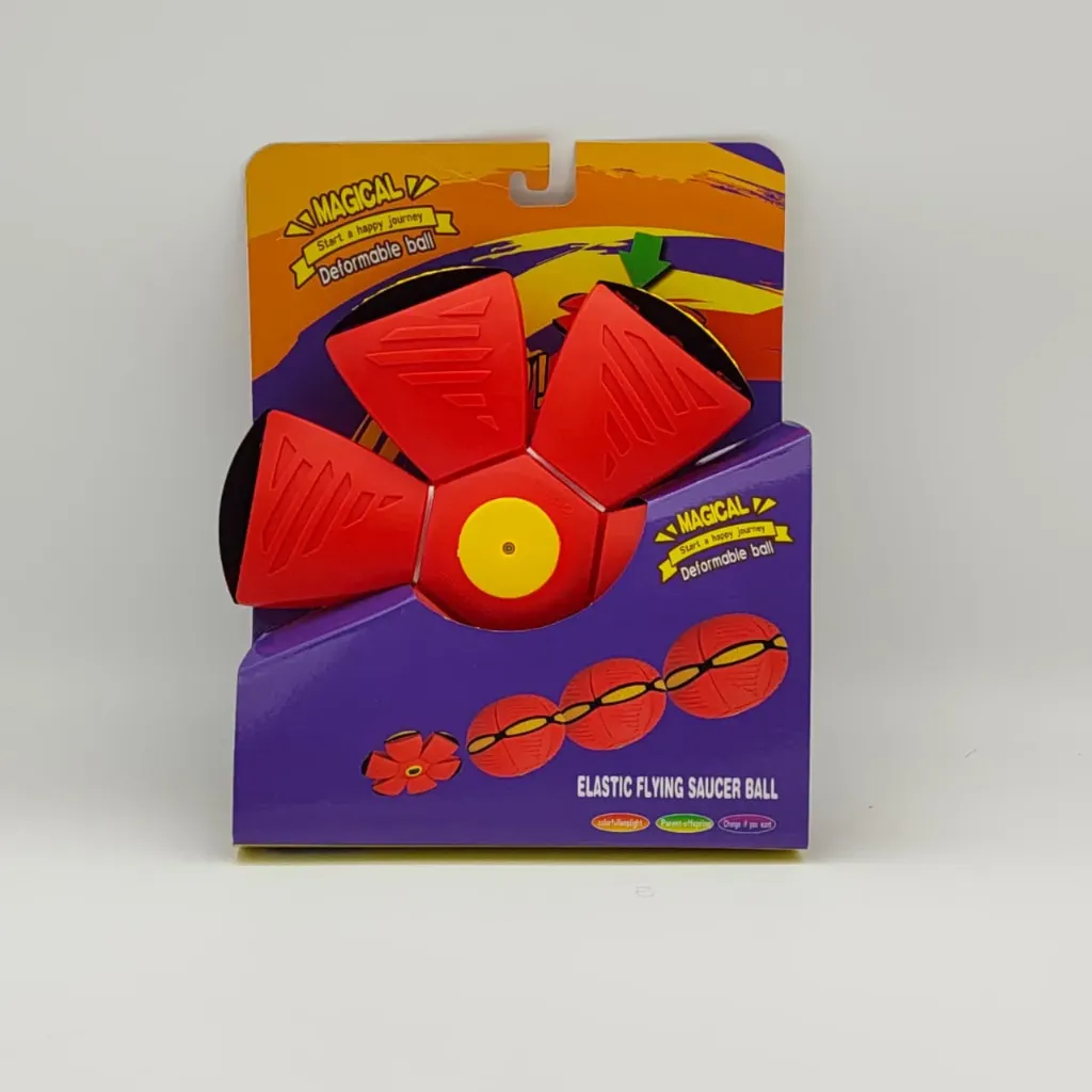 ELASTIC FLYING SAUCER BALL