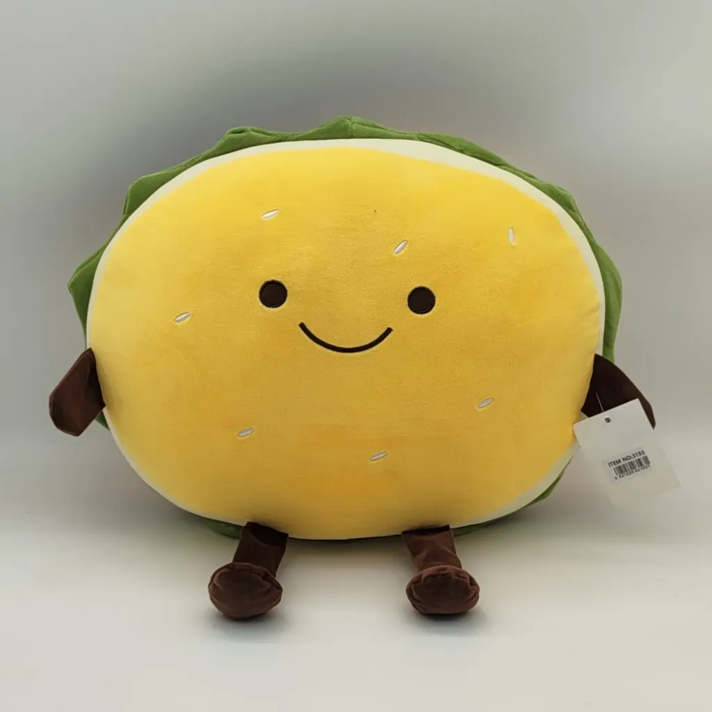 PLUSH BURGER 40CM