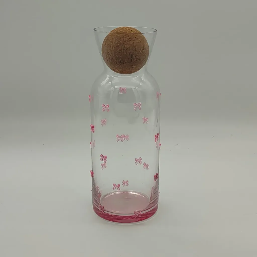 BOW GLASS BOTTLE
