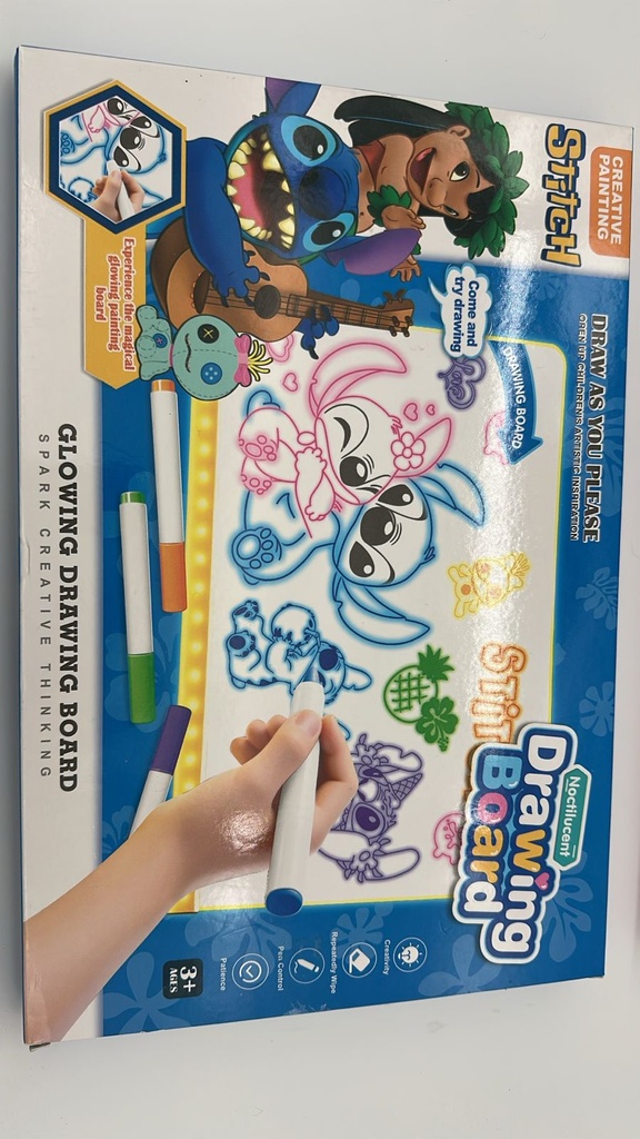 GLOWING DRAWING BOARD  STITCH