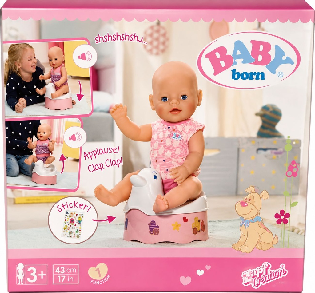 POTTY SEAT BABY BORN
