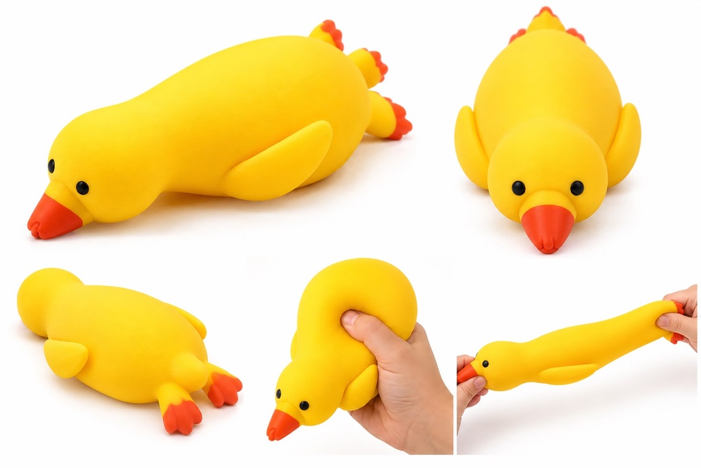 SQUICHY TOYS DUCK LARGE
