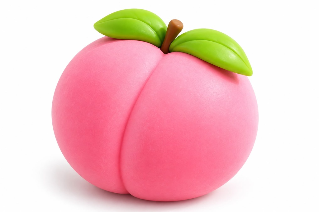 JUMBO PEACH SQUISHY