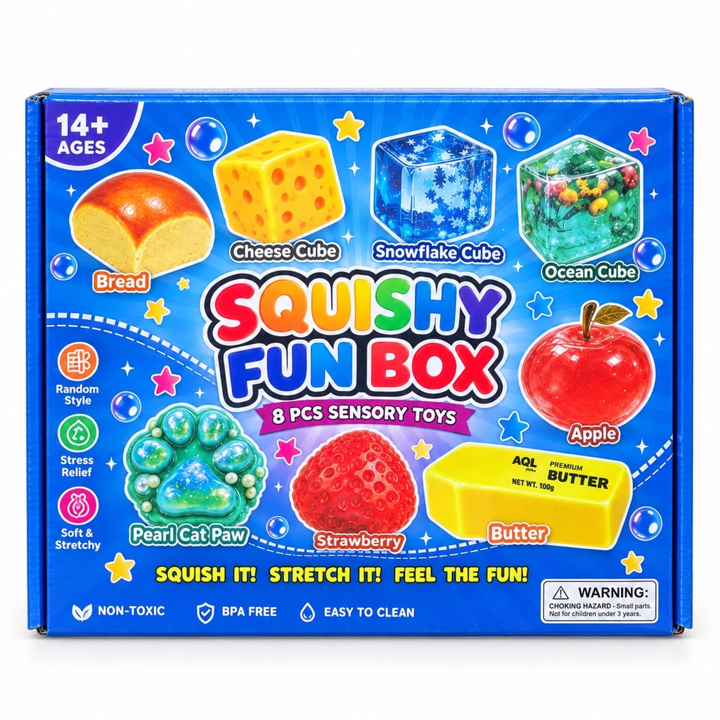 SQUISHY FUN BOX*8