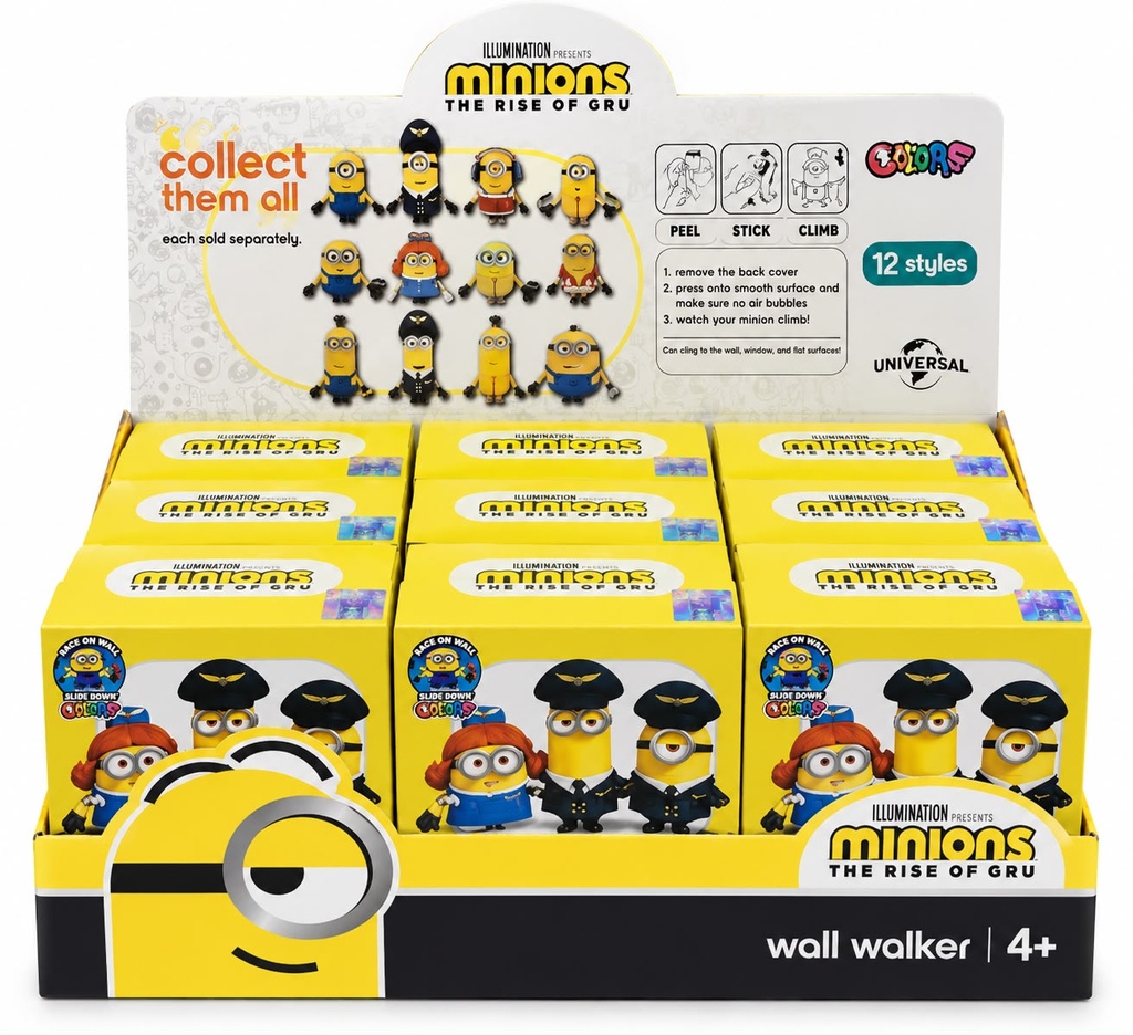 MINIONS WALL WALKER MNS-12-60015-CH